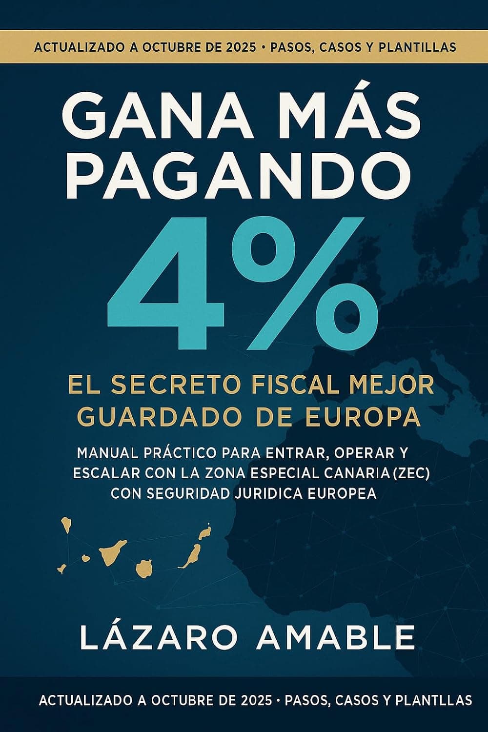 Portada del libro Gana Más Pagando 4% de Lázaro Amable